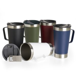 Caneca Térmica Inox com Abridor 500ml (Cód. CA04082L)